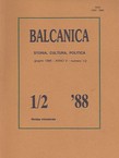 Balcanica V/1-2/1988