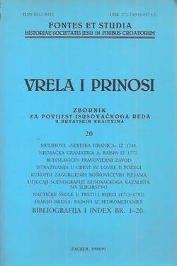 Vrela i prinosi 20/1994-95