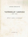 Vatroslav Lisinski (1819-1854). Život, djelo, značenje