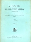 Vjesnik Kr. državnog arkiva u Zagrebu V/1931
