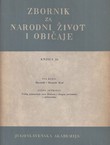 Zbornik za narodni život i običaje 36/1953