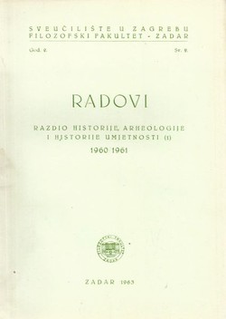 Radovi Filozofskog fakulteta u Zadru 2(1)/1960-61