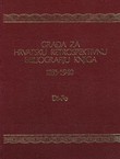 Građa za hrvatsku retrospektivnu bibliografiju knjiga 1835-1940. IV. (Di-Fo)