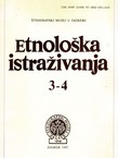 Etnološka istraživanja 3-4/1987 (Etnografska baština okolice Zagreba)