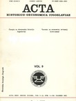 Acta historico-oeconomica iugoslaviae 9/1982