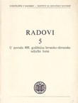 Radovi Instituta za hrvatsku povijest 5/1973. U povodu 400. godišnjice hrvatsko-slovenske seljačke bune