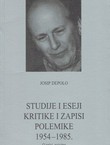 Studije i eseji, kritike i zapisi, polemike 1954-1985. O naivi, naivima i srodnim pojavama