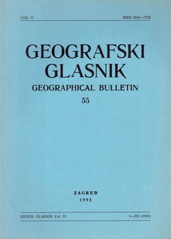 Geografski glasnik 55/1993