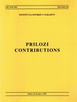 Prilozi / Contributions 28/1999
