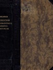 Lexicon paleoslovenico-graeco-latinum