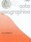 Acta geographica 7/1971