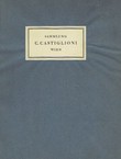 Die Sammlung C. Castiglioni, Wien: Gemälde, Skulpturen, Möbel, Keramik, Textilien