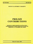 Prilozi / Contributions 29/2000