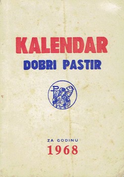 Kalendar Dobri pastir za godinu 1968