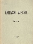 Arhivski vjesnik IV-V/1961-62