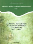 Zapisnici kotarskog narodnog odbora u Vukovaru 1947.-1952