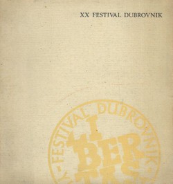 XX festival Dubrovnik