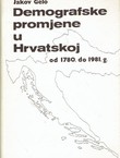 Demografske promjene u Hrvatskoj od 1780. do 1981. g.