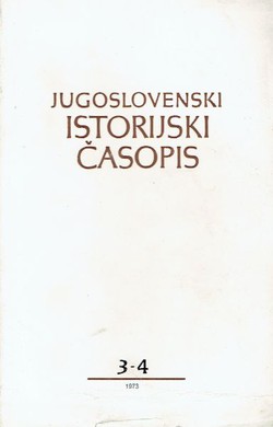 Jugoslovenski istorijski časopis XII/3-4/1973