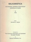 Balkanistica. Occasional Papers in Southeast European Studies III/1976