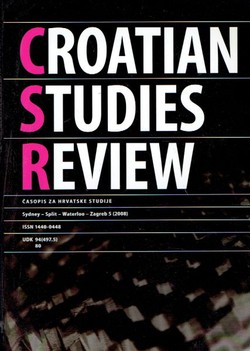 Croatian Studies Review 5/2008