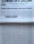 Hrvatska država. Glasilo HNO 261/XXIV/1977
