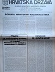 Hrvatska država. Glasilo HNO 262/XXIV/1977