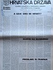 Hrvatska država. Glasilo HNO 264/XXIV/1977