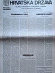 Hrvatska država. Glasilo HNO 266/XXIV/1977