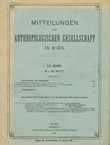 Mitteilungen der anthropologischen Gesellschaft in Wien LV/II-III/1925