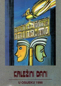Krležini dani U Osijeku 1996. Osijek i Slavonija - hrvatska dramska književnost i kazalište