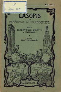Časopis za zgodovino in narodopisje XX/2/1925