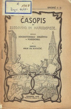 Časopis za zgodovino in narodopisje XXI/1-2/1926