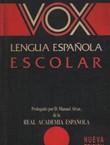 Diccionario escolar de la lengua espanola