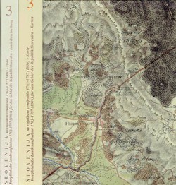 Slovenija na vojaškem zemljevidu 1763-1787 (1804) / Josephinische Landesaufnahme 1763-1787 (1804) für das Gebiet der Republik Slovenien 3. I-II