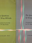 The Questions of King Milinda I-II
