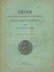 Vjesnik Kr. hrvatsko-slavonsko-dalmatinskoga zemaljskog arkiva XIII/1-2/1911