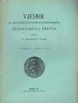 Vjesnik Kr. hrvatsko-slavonsko-dalmatinskoga zemaljskog arkiva XIV/3-4/1912