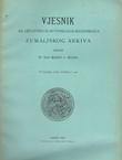 Vjesnik Kr. hrvatsko-slavonsko-dalmatinskoga zemaljskog arkiva XVIII/2/1916