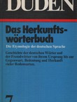Duden 7. Herkunftswörterbuch der deutschen Sprache