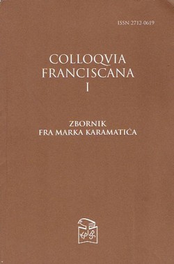 Zbornik fra Marka Karamatića (Colloquia franciscana I)