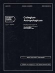 Collegium Antropologicum 33/2009 Supplement 2.