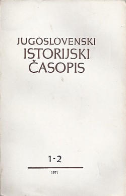 Jugoslovenski istorijski časopis X/1-2/1971
