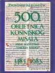 500. obljetnica Kosinjskog misala, prve hrvatske tiskane knjige 1483-1983.