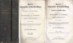 Balbis Allgemeine Erdbeschreibung oder Hausbuch des Geographischen Wissens I-II