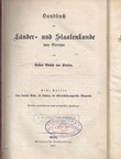 Handbuch der Länder und Staatenkunde von Europa (3.Aufl.) I-II