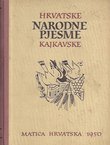 Hrvatske narodne pjesme. Kajkavske