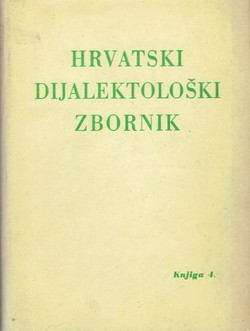 Hrvatski dijalektološki zbornik 1/1956