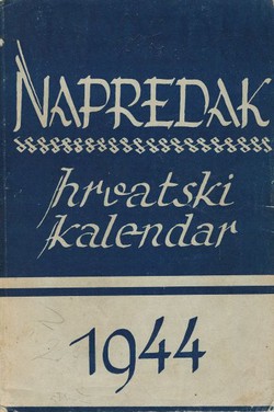 Napredak. Hrvatski narodni kalendar 34/1944