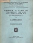 Vererbung anatomischer Variationen der Nase, ihrer Nebenhöhlen und der Gehörorgans